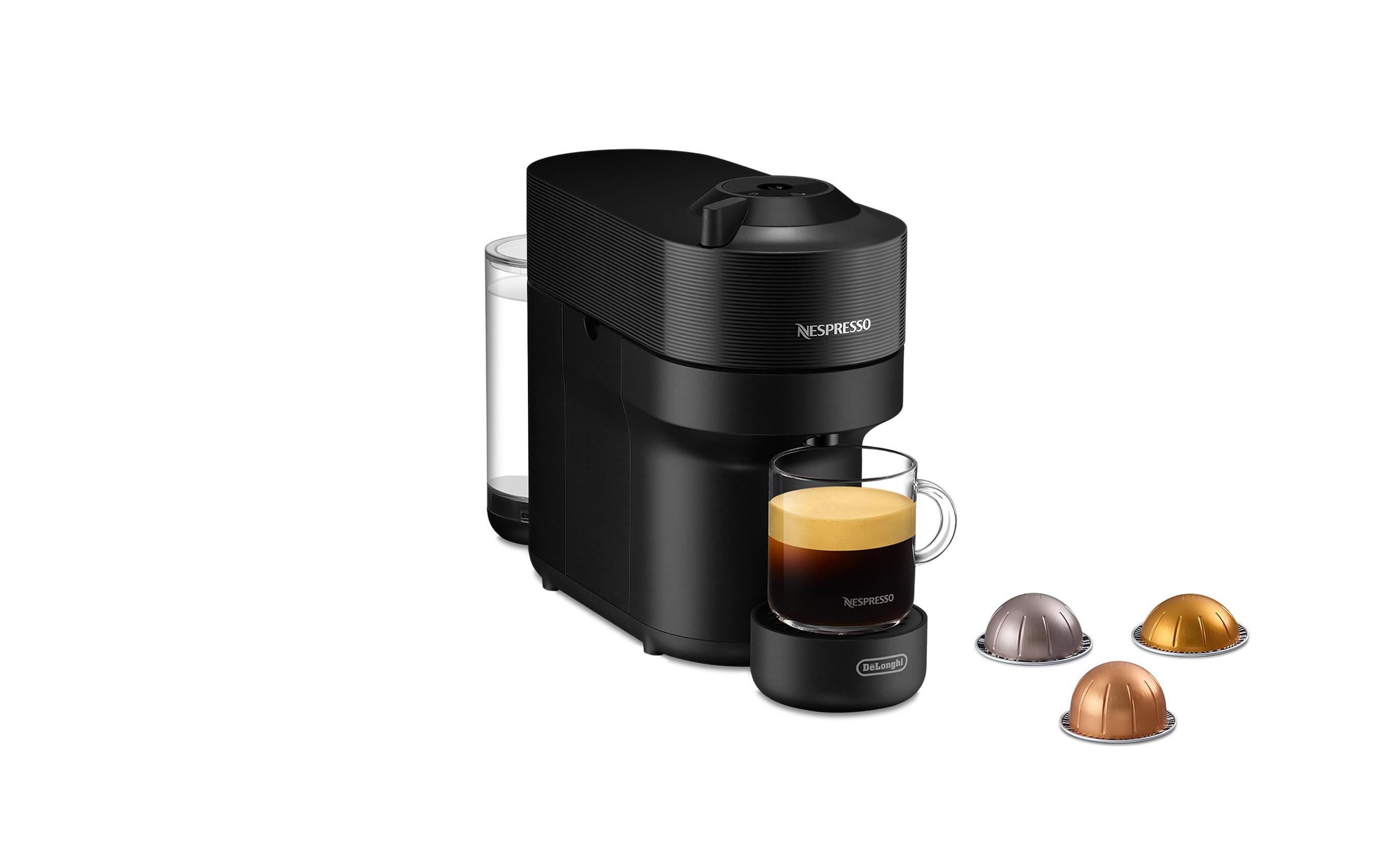 De'Longhi Kaffeemaschine Nespresso Vertuo Pop ENV90.B Liquorice Black