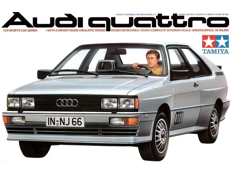 Tamiya Audi Quattro 1:24