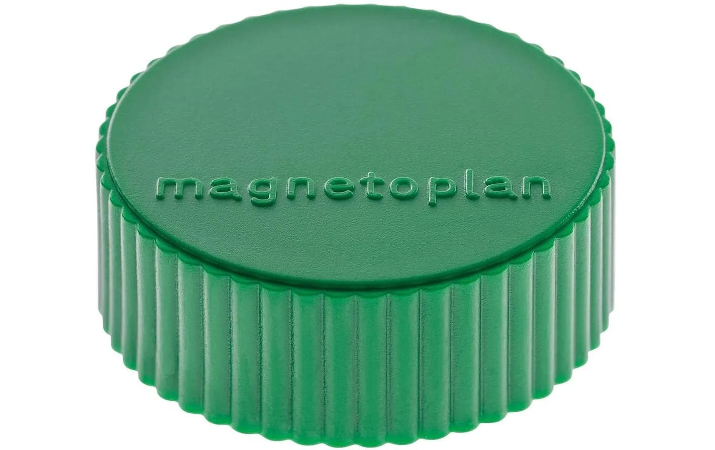 Magnetoplan Haftmagnet Discofix Magnum Ø 3.4 cm Grün, 10 Stück