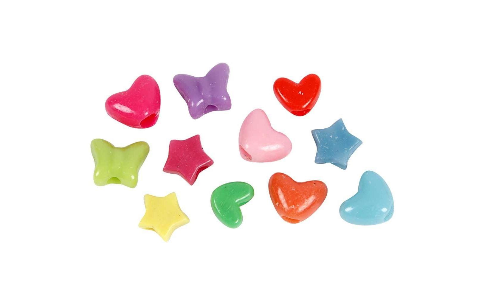 Creativ Company Kunststoffperlen 10 mm Diverse Farben