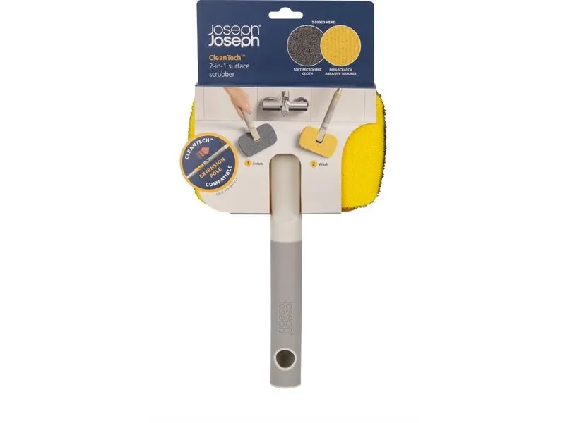 Joseph Joseph Bodenwischer-Kopf CleanTech 2-in-1, 3.5 x 17 x 18.5 cm