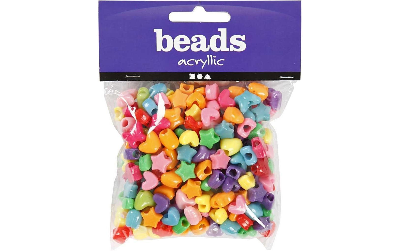 Creativ Company Kunststoffperlen 10 mm Diverse Farben Creativ Company Kunststoffperlen 10 mm Diverse Farben