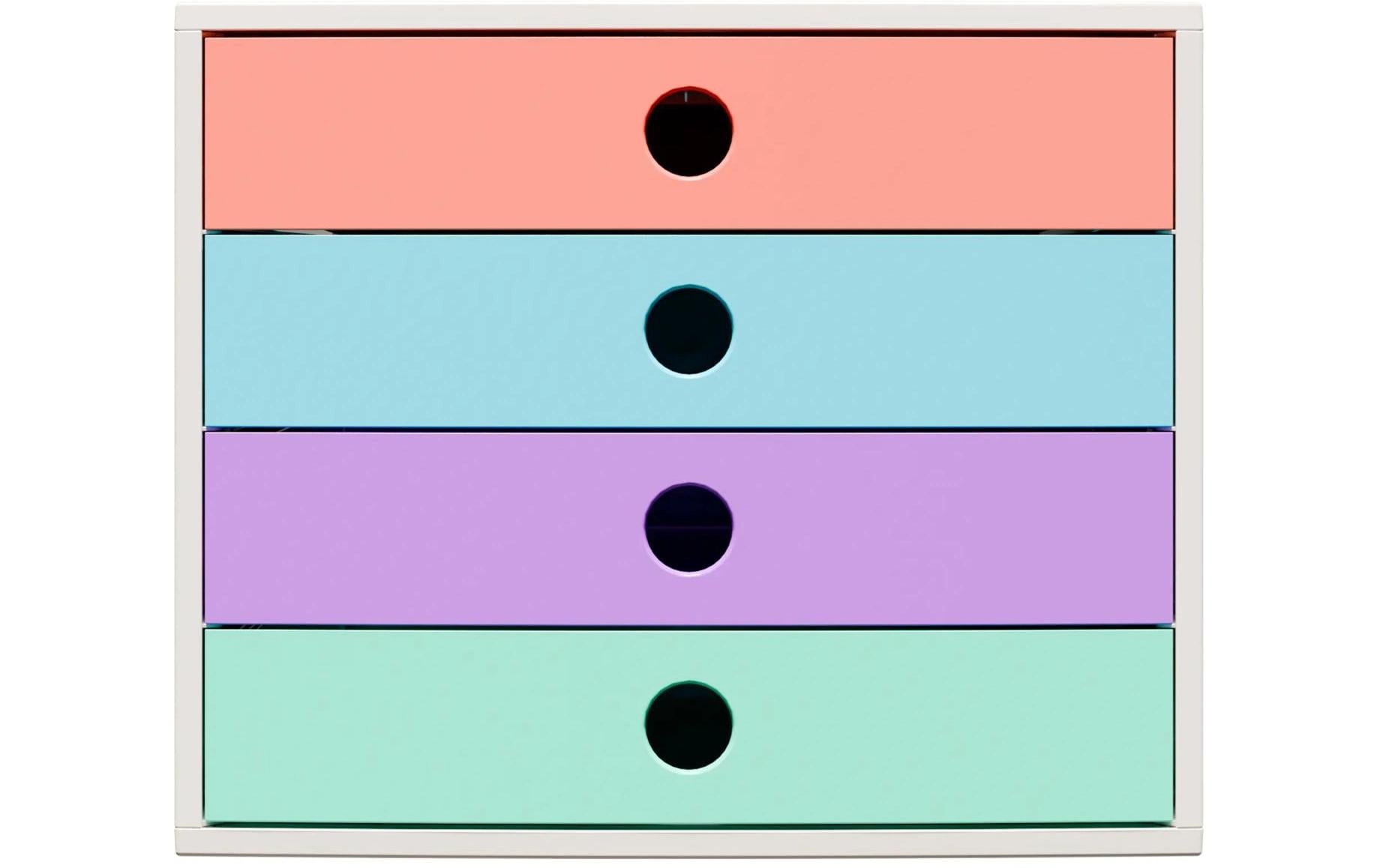 Exacompta Filibox A4+ Candy Tidy 4 Schubladen DIN A4+ Kunststoff