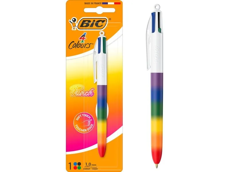 BIC 4 Colours® Rainbow Vivid blau, rot, grün,schwarz Medium (M) BIC 4 Colours® Rainbow Vivid blau, rot, grün,schwarz Medium (M)