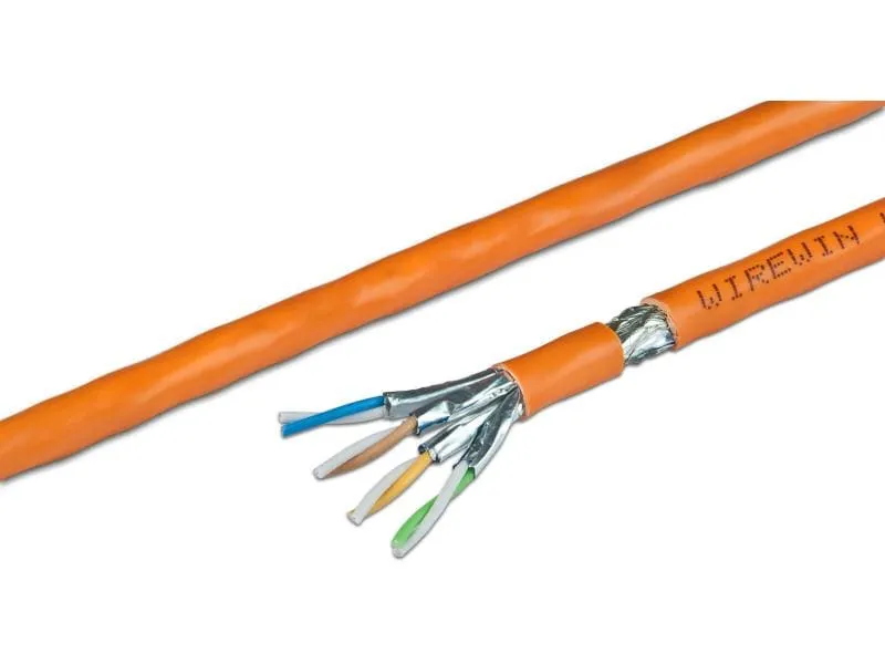 Wirewin Verlegekabel VKW SFTP K7 LSOH3 Cat 7, S/FTP, 1000 m, Orange