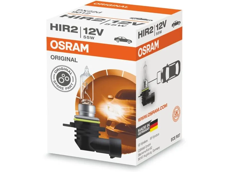 OSRAM HIR2 12V/55W PX22D PKW OSRAM HIR2 12V/55W PX22D PKW