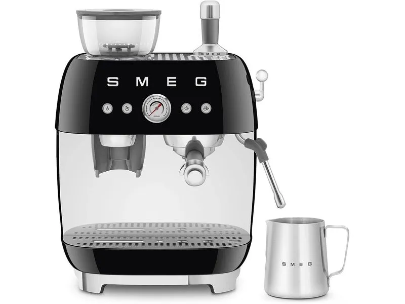SMEG Siebträgermaschine 50's Style EGF03BLEU Schwarz