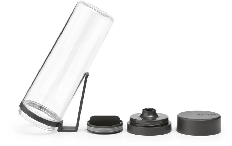 Brabantia Trinkflasche Make & Take 500 ml, Dunkelgrau