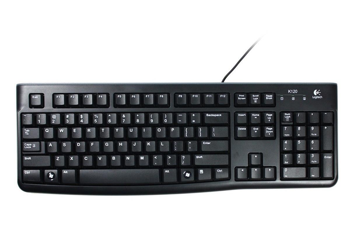 Logitech Tastatur K120 Business IT-Layout
