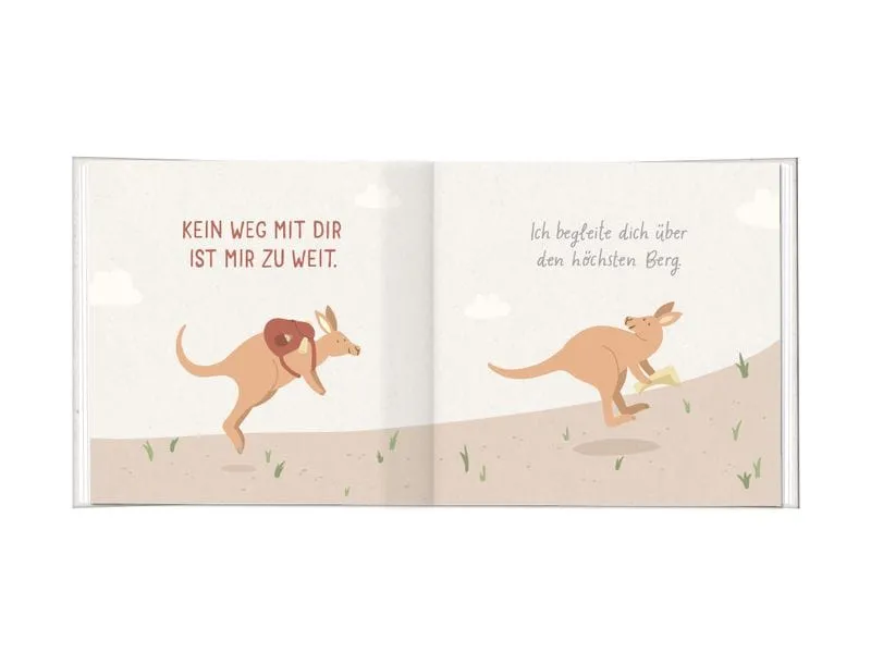 Grafik Werkstatt Minibuch Bin immer für dich da!
