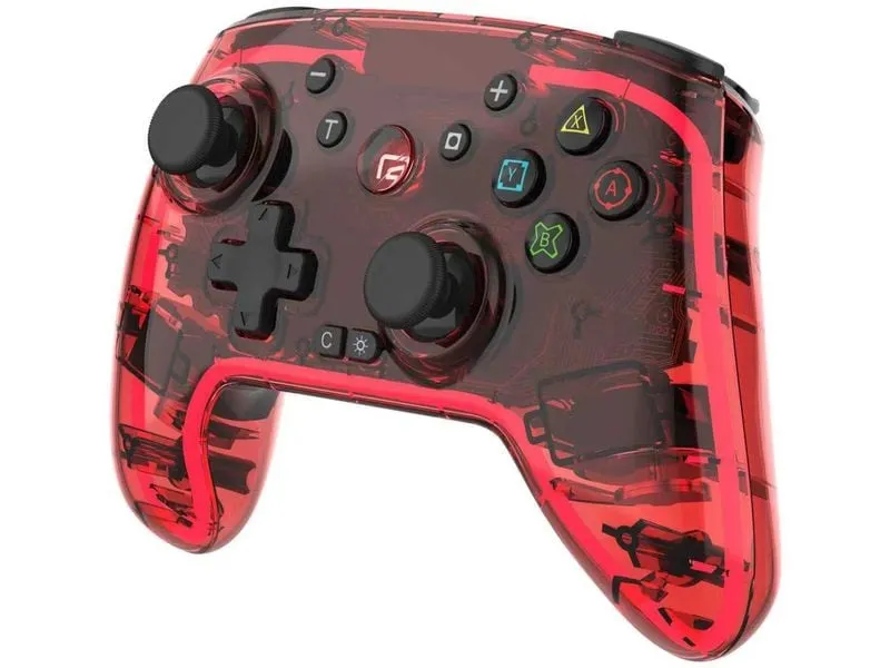 GAME Controller Pro Pad X2 LED Edition Rot für NSW 2 GAME Controller Pro Pad X2 LED Edition Rot für NSW 2