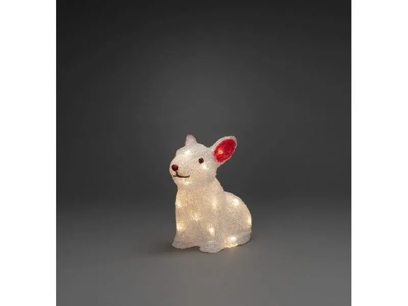 Konstsmide LED-Figur Acryl Kaninchen, 22 cm Konstsmide LED-Figur Acryl Kaninchen, 22 cm