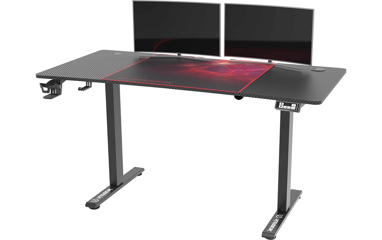 Ultradesk Gaming Tisch Level V2 Rot