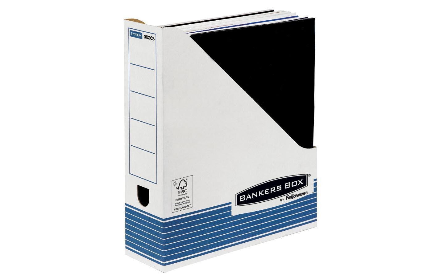 Fellowes Archivschachtel Bankersbox Magazine, 10 Stück