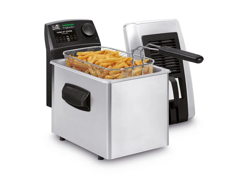 FRITEL Fritteuse FryTastic 5371 Edelstahl 4.0 l 3200 W silber FRITEL Fritteuse FryTastic 5371 Edelstahl 4.0 l 3200 W silber