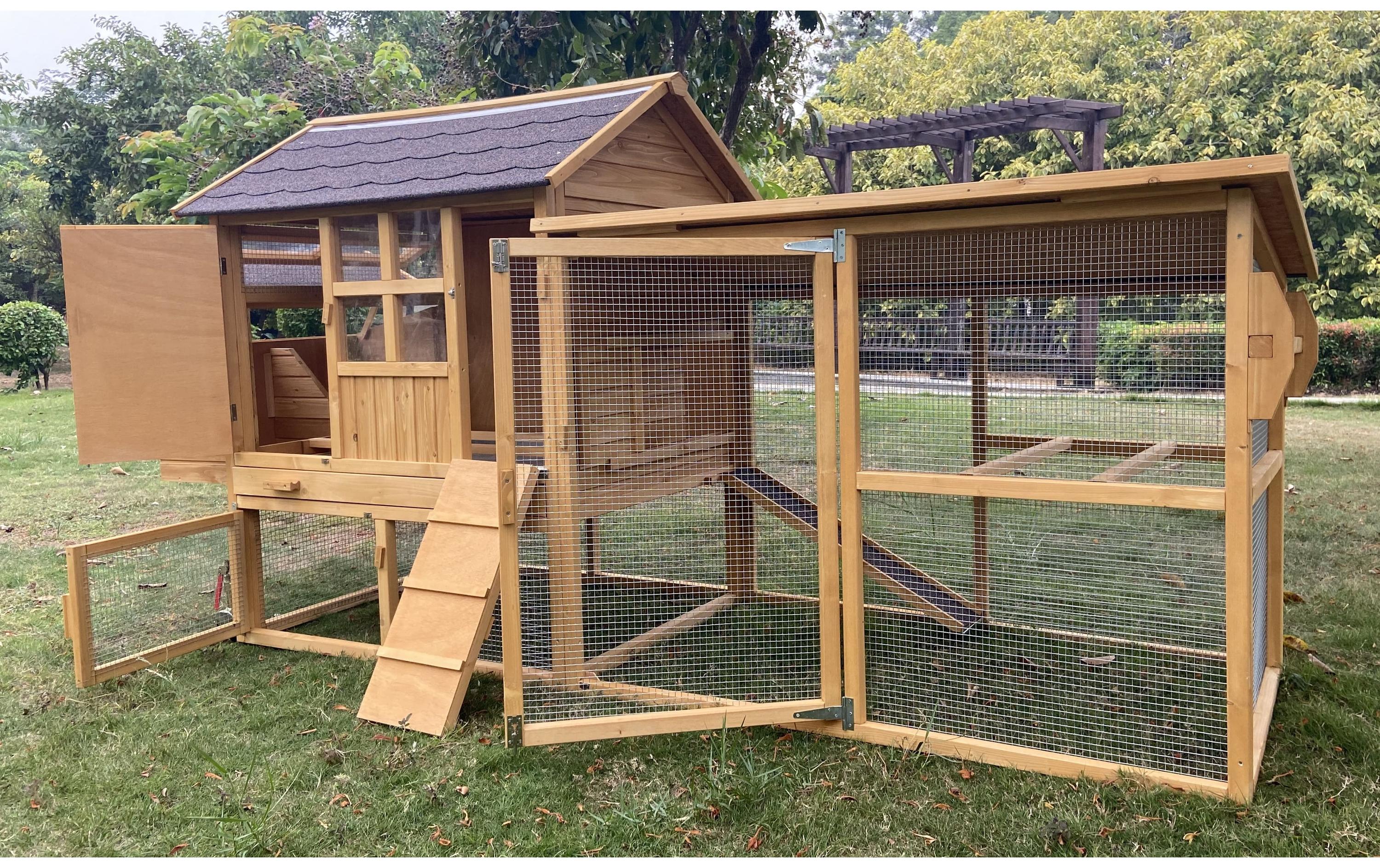 PetHomes Kleintierstall Montreux 2022, aus Massivholz PetHomes Kleintierstall Montreux 2022, aus Massivholz