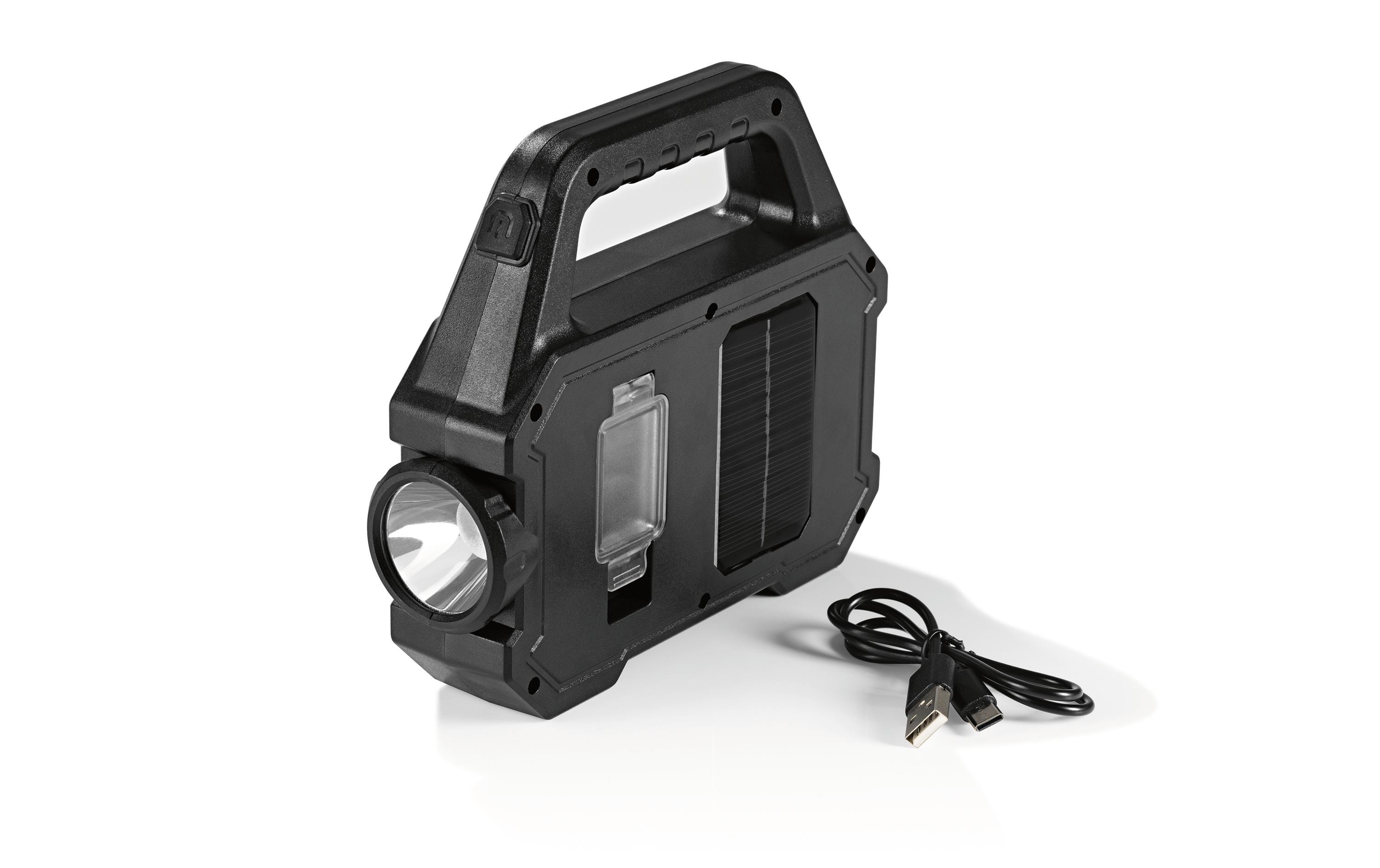 EASYmaxx Arbeitsleuchte Solar-Leuchte 3.7 V