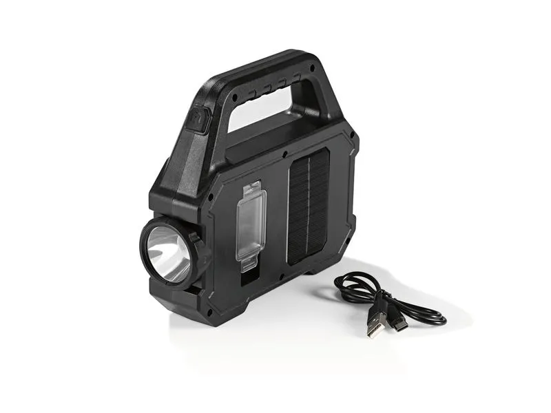 EASYmaxx Arbeitsleuchte Solar-Leuchte 3.7 V