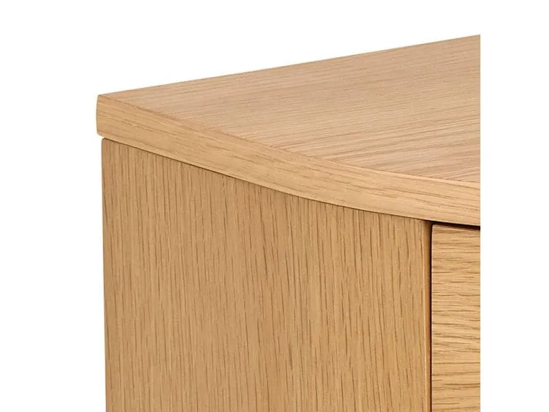 AC Design Nachttisch Paron Hellbraun, 40 x 31.5 x 60 cm