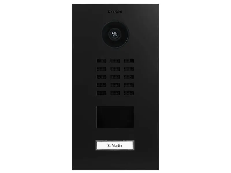 Doorbird IP Video Türsprechanlage D21xKH Graphitschwarz
