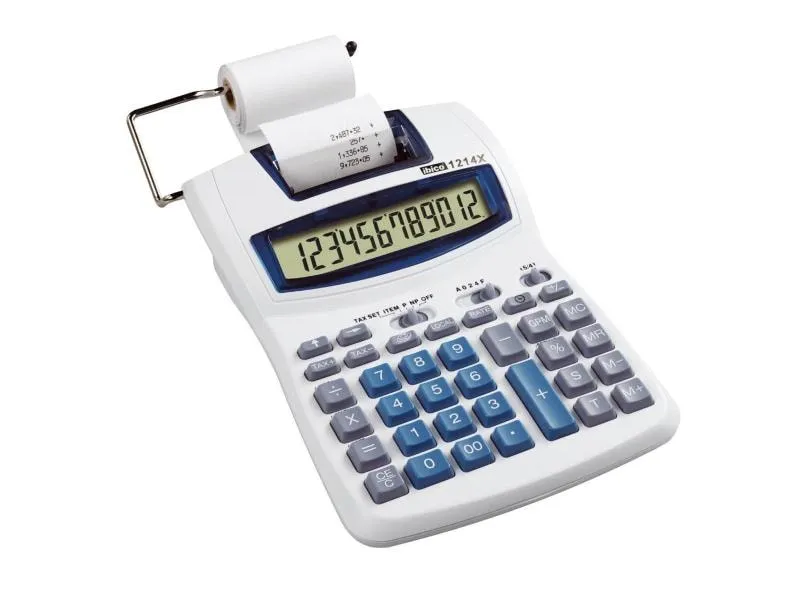Ibico Bürorechner 1214X mit Druckfunktion Ibico Bürorechner 1214X mit Druckfunktion