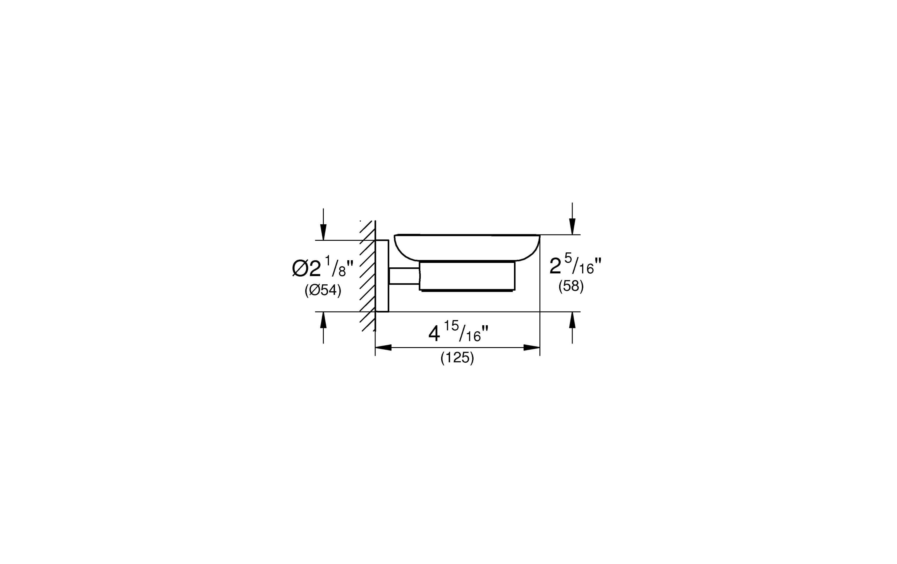 GROHE Glashalter Chrom GROHE Glashalter Chrom