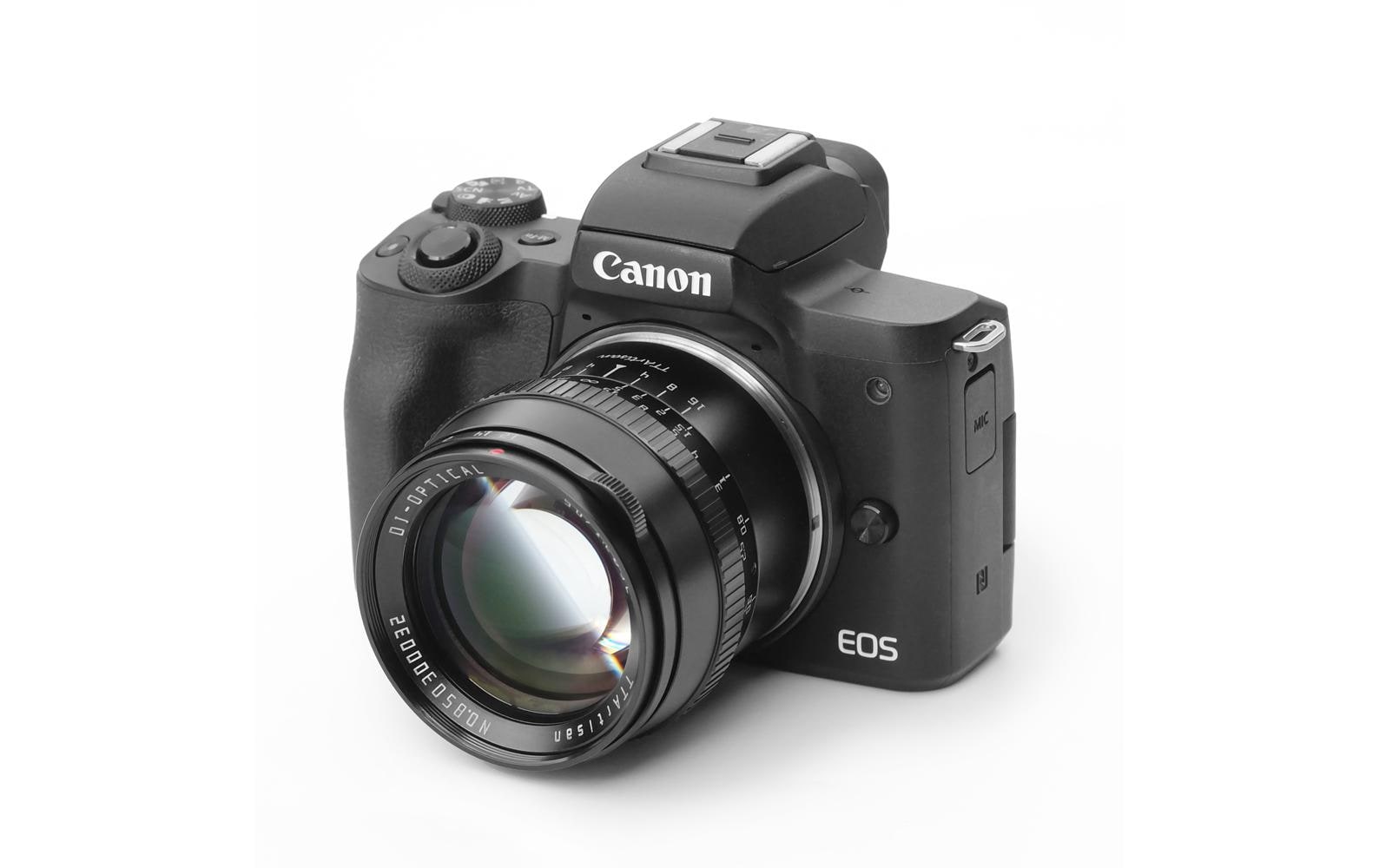 TTArtisan Festbrennweite APS-C 50mm F/1.2 – Canon EF-M