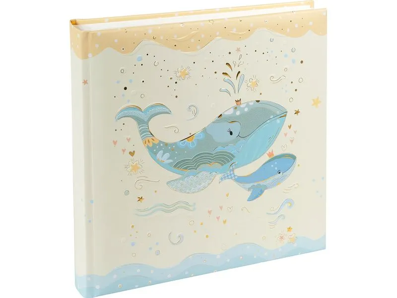 Goldbuch Babyalbum Blue Whale, 25 x 25 cm, 60 Seiten