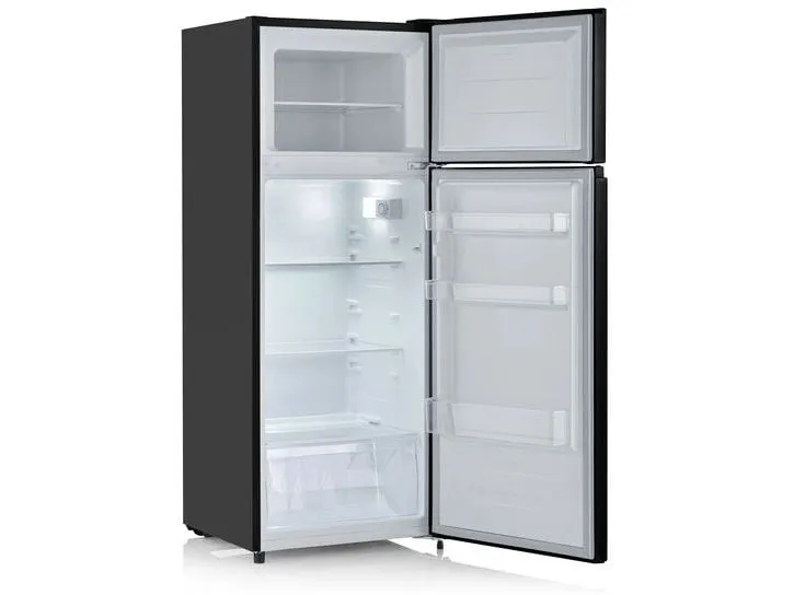 Severin Kühlschrank DT 8762 Schwarz, Rechts, Wechselbar
