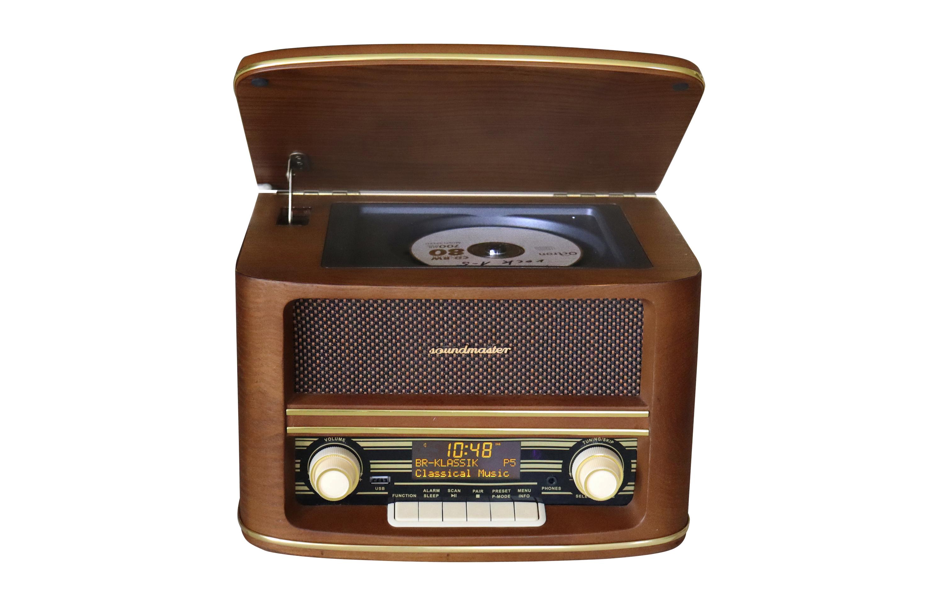 soundmaster Stereoanlage NR961 Braun