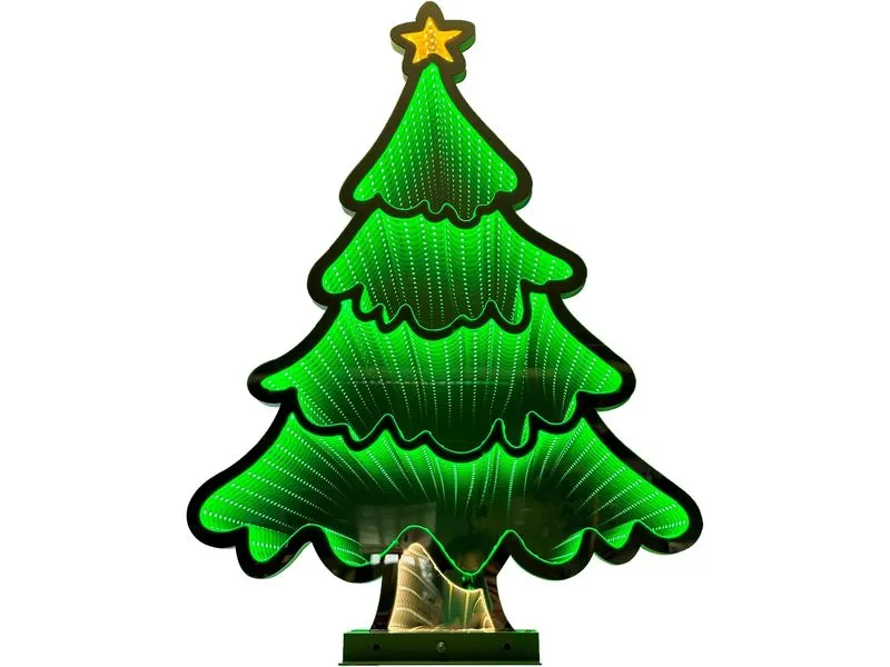 Dameco LED-Figur Infinity Tannenbaum, 237 LEDs, 60 cm, Grün Dameco LED-Figur Infinity Tannenbaum, 237 LEDs, 60 cm, Grün