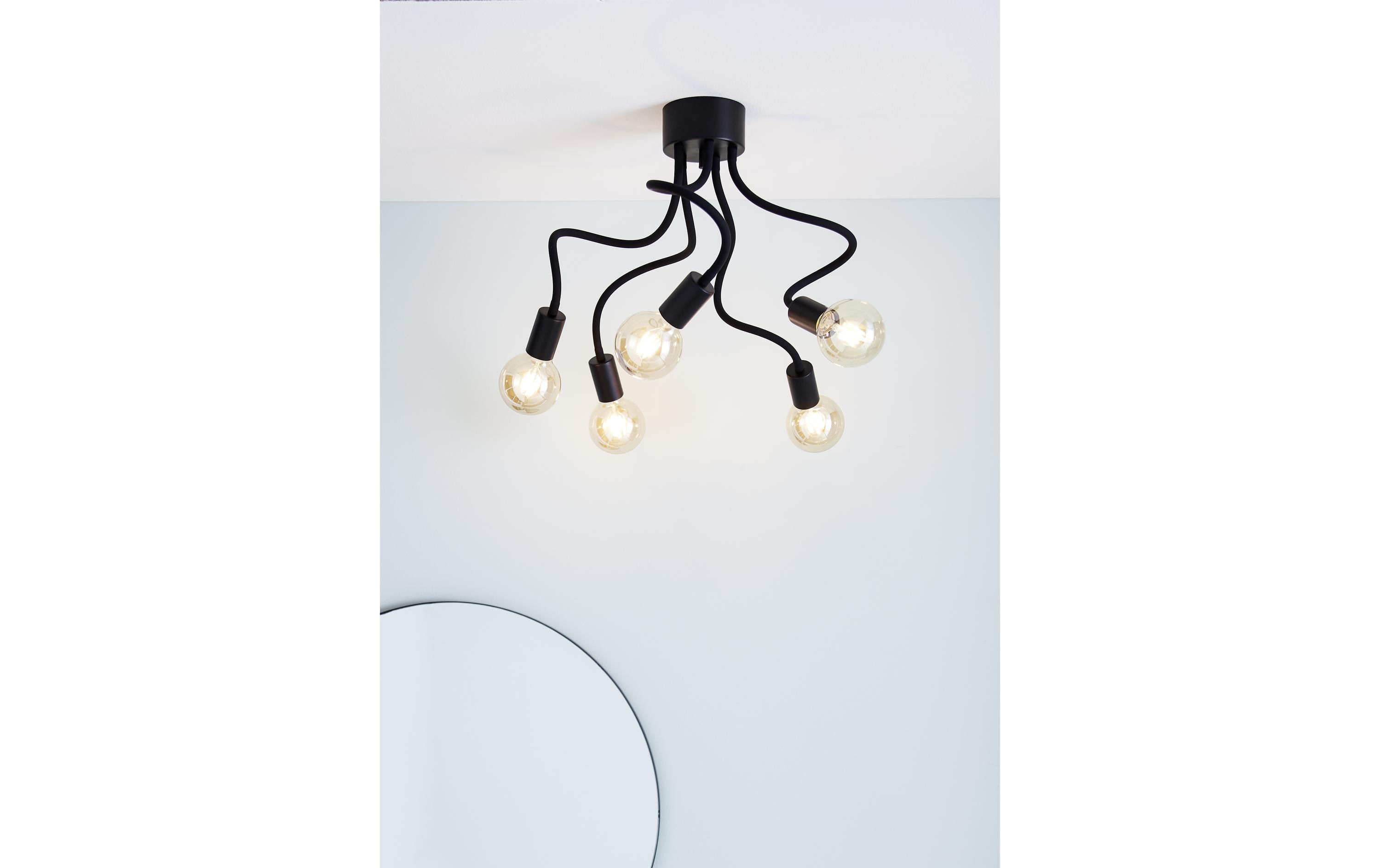 Markslöjd Deckenleuchte Medusa 5L 5x E27, Schwarz Markslöjd Deckenleuchte Medusa 5L 5x E27, Schwarz