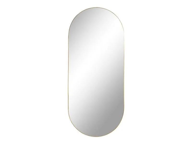 House Nordic Jersey Mirror 80 x 35 cm, Gold House Nordic Jersey Mirror 80 x 35 cm, Gold