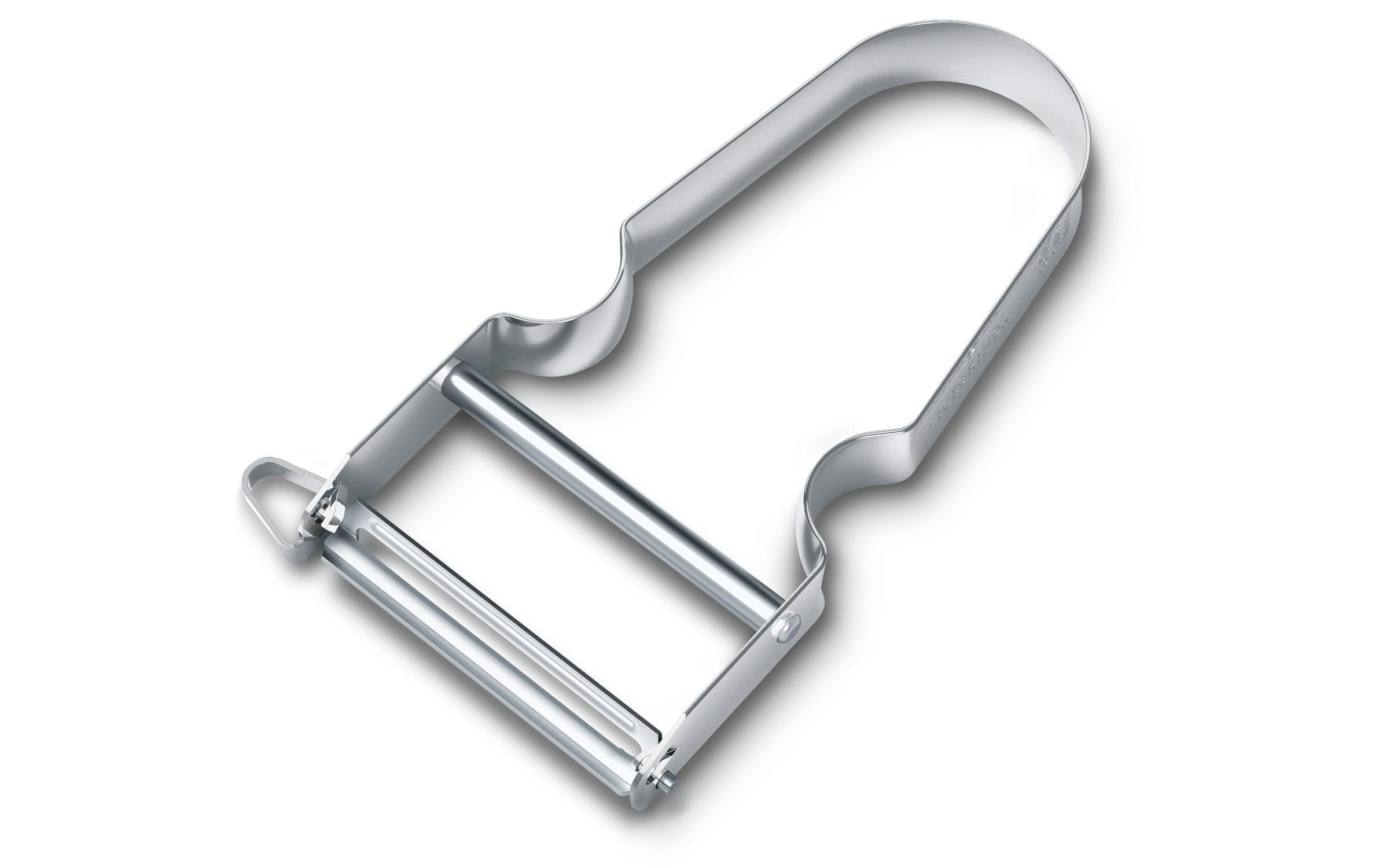 Victorinox Sparschäler Star mit geradem Schliff, Silber