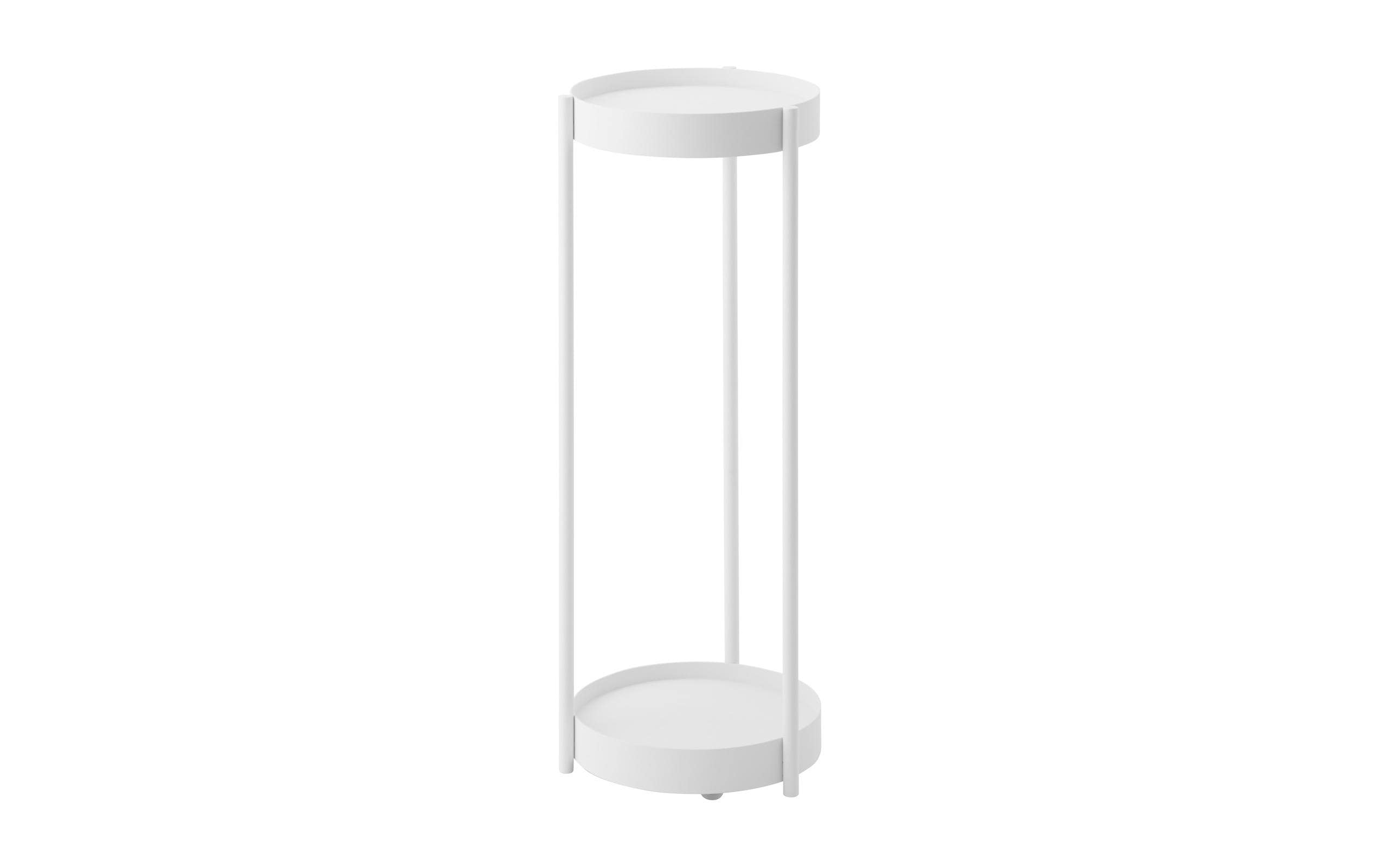 Yamazaki Pflanzenständer Tower 25 x 26.5 x 70 cm Weiss