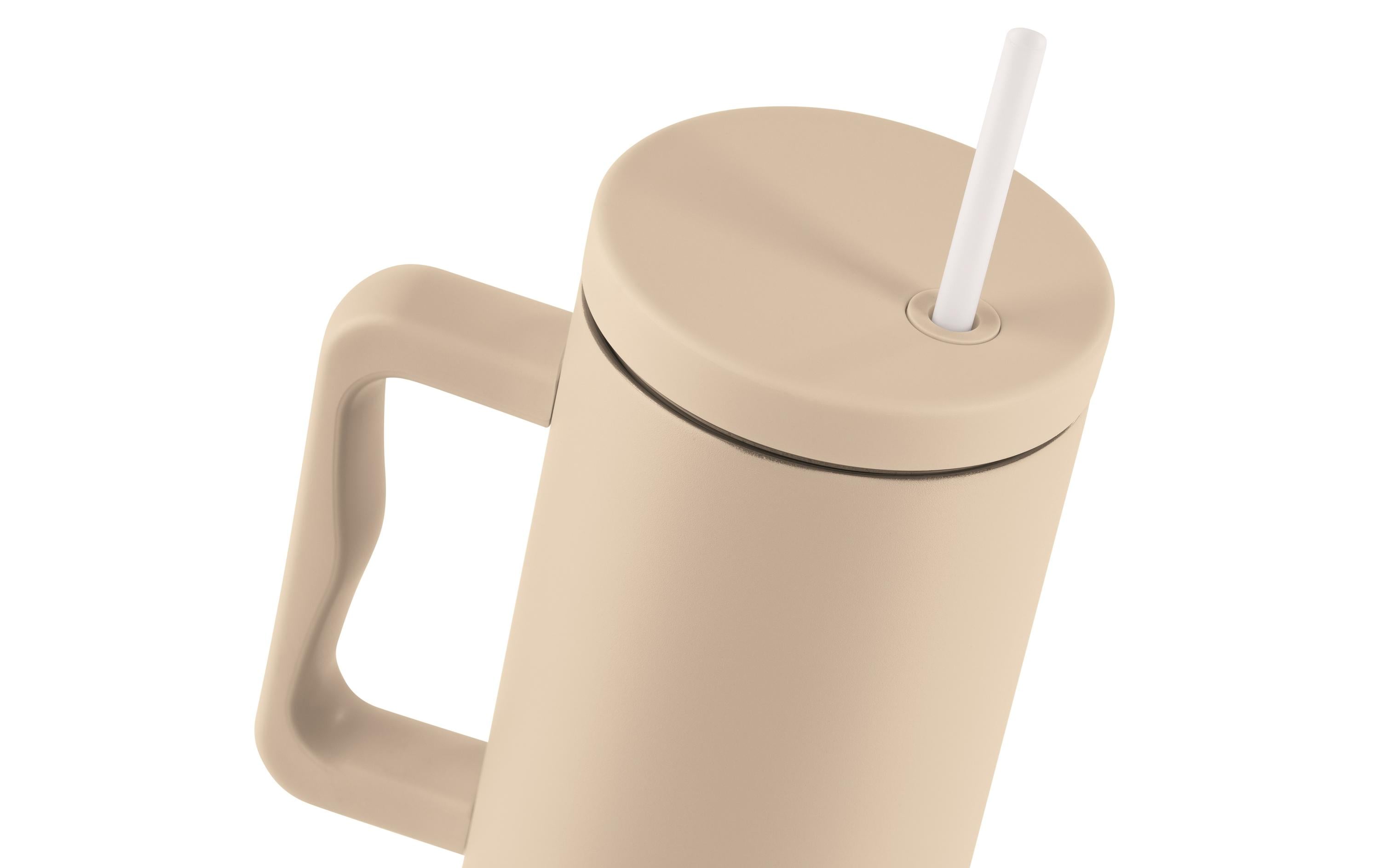 GOURMETmaxx Thermobecher 1200 ml, Beige