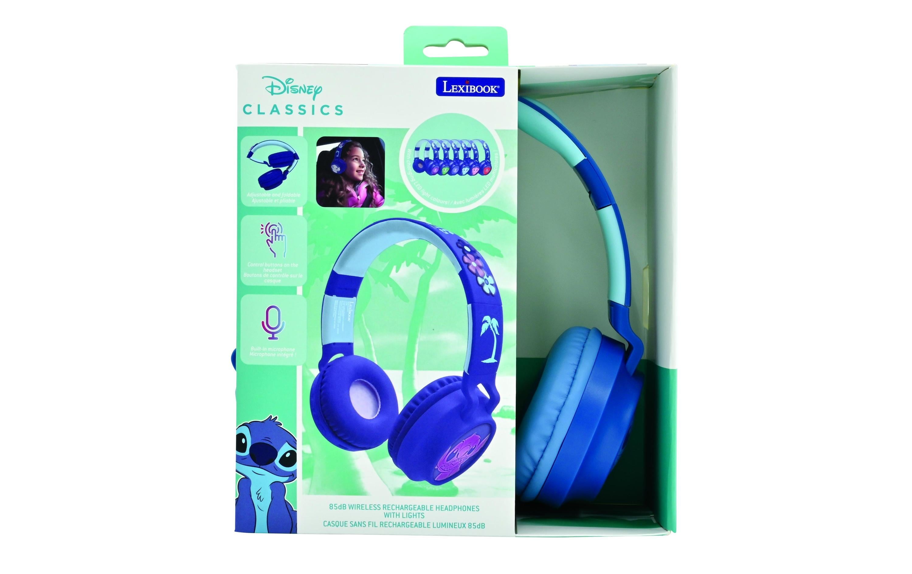 Lexibook Bluetooth/Kabelkopfhörer 3D Stitch