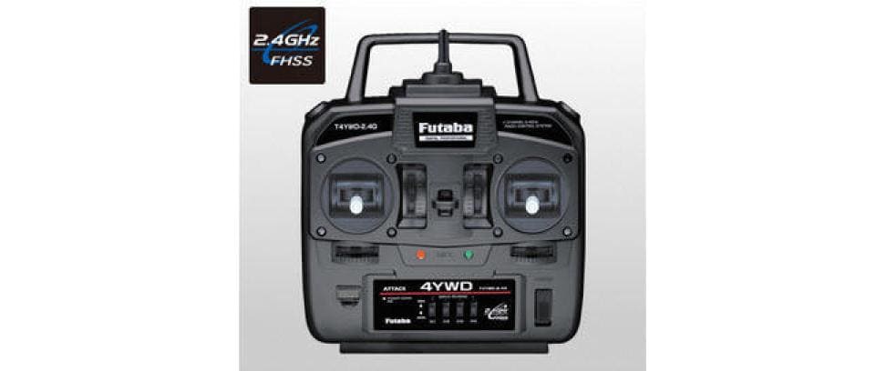 Futaba Fernsteuerung T4YWD 4-Kanal mit Empfänger Futaba Fernsteuerung T4YWD 4-Kanal mit Empfänger