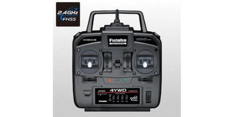Futaba Fernsteuerung T4YWD 4-Kanal mit Empfänger Futaba Fernsteuerung T4YWD 4-Kanal mit Empfänger
