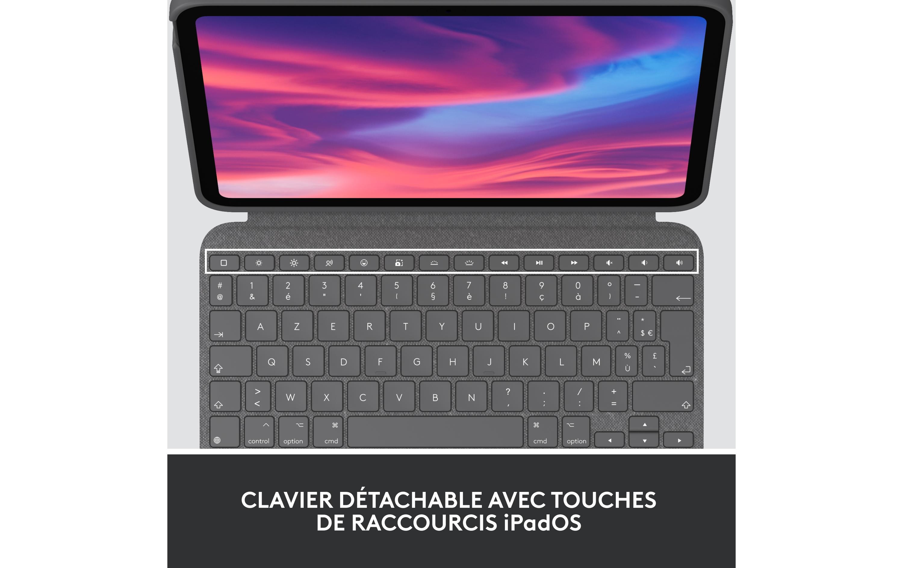 Logitech Tablet Tastatur Cover Combo Touch iPad 10.9 (10. Gen.)