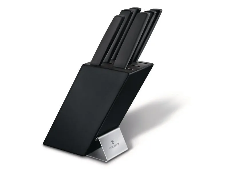Victorinox Messerblock Swiss Modern Schwarz