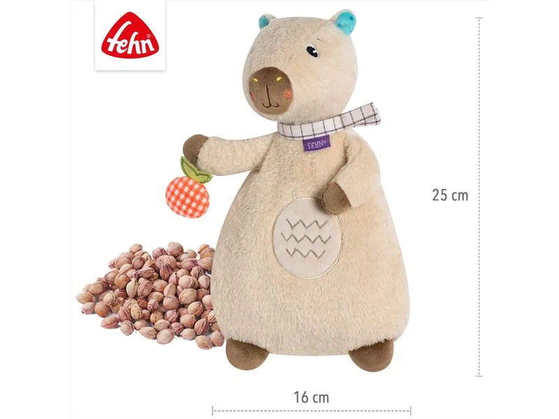 fehn Wärmekissen Capybara, Beige / Braun, 25 cm fehn Wärmekissen Capybara, Beige / Braun, 25 cm