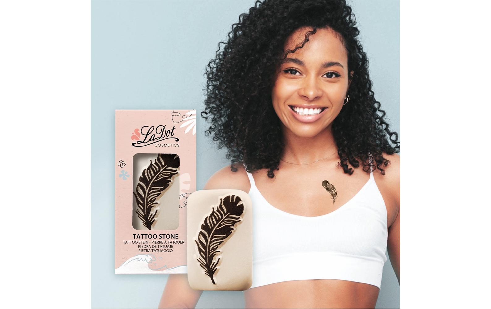 LaDot Tattoostempel Feder Medium