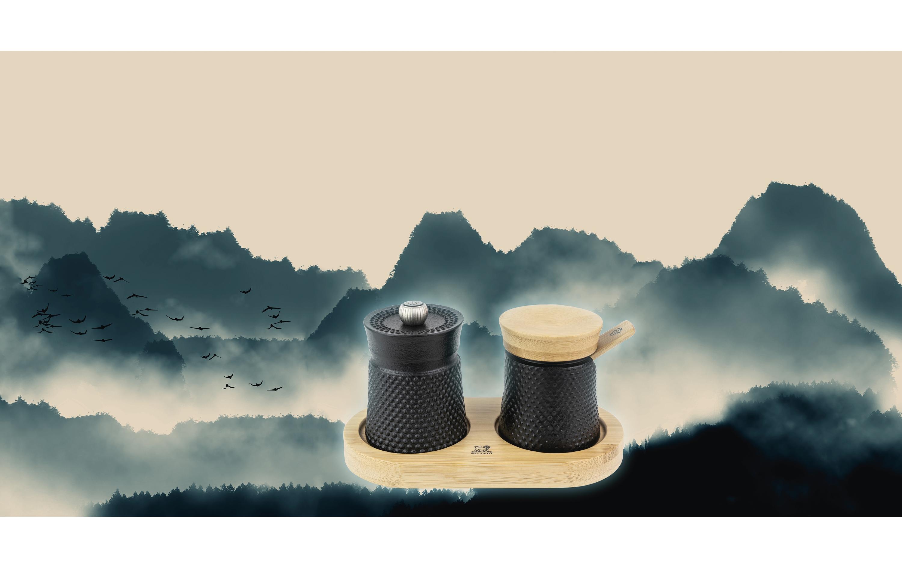 Peugeot Gewürzmühle Bali Cast 1.4 cm, Schwarz