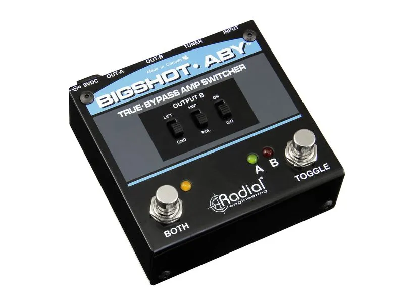 Radial BigShot ABY Umschalter True Bypass