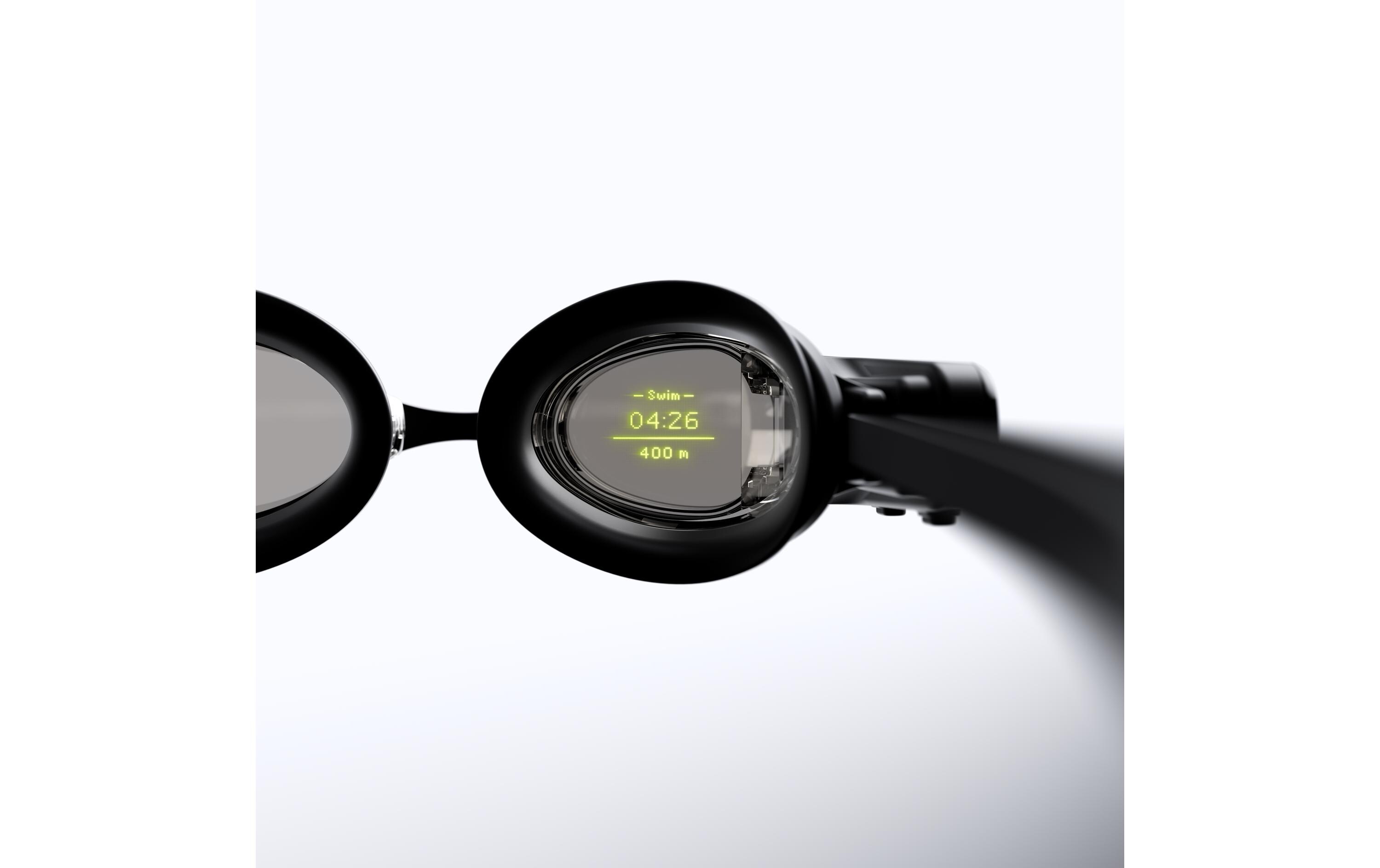 FORM Schwimmbrille Goggle Smart Swim 2 Gelb/Schwarz