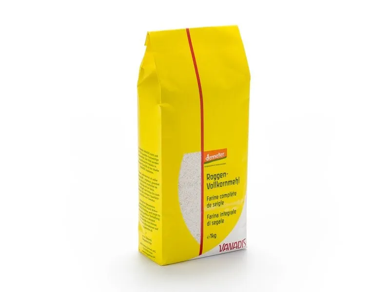 Vanadis Roggen-Vollkornmehl, Demeter 1 kg