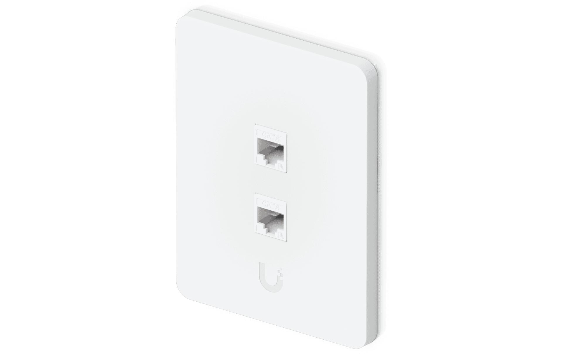 Ubiquiti Vertikal Paintable Keystone Wall Plate 2-Port, 4er-Pack