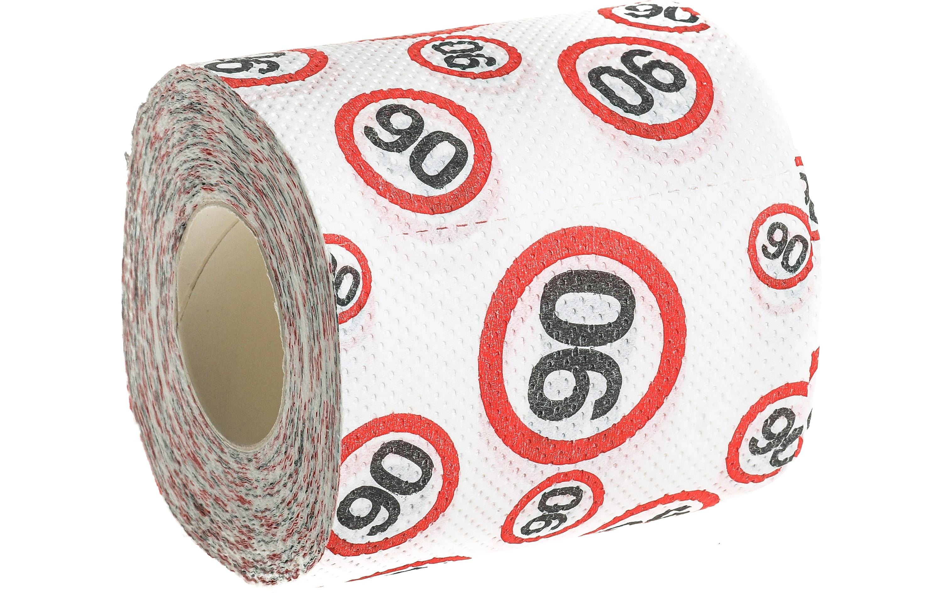 Trendcompany Scherzartikel WC Papier 90. Geburtstag