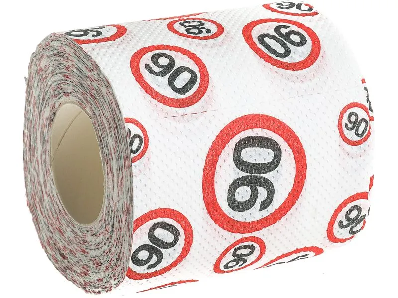 Trendcompany Scherzartikel WC Papier 90. Geburtstag Trendcompany Scherzartikel WC Papier 90. Geburtstag